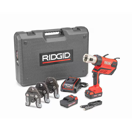 Ridgid 67058 Rp 350 Standard Cordless Press Tool Kit, For 1/2 In To 4 In 18 V