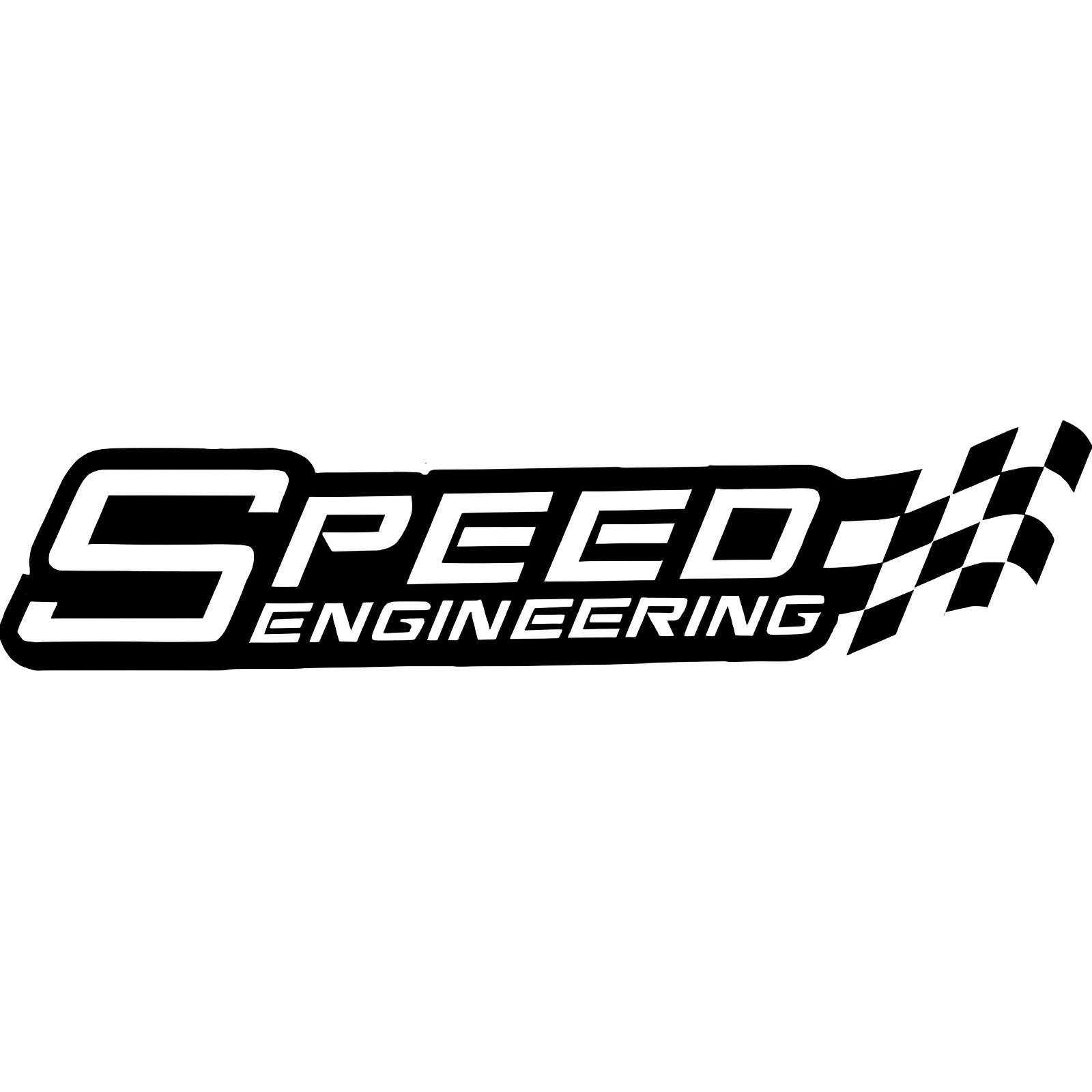 Speed Engineering Vinyl Decal Die Cut
