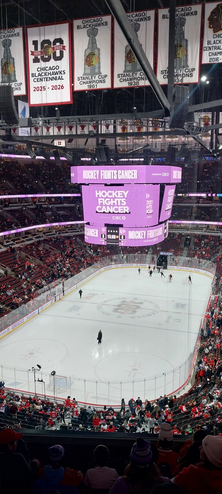 Chicago Blackhawks verses Florida Panthers Match Puck: From The 1/25/2026 Game
