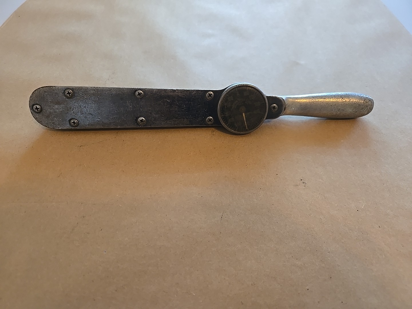 Snap On Vintage 3/8" Drive Dial Torque Wrench Kenosha Wisconsin USA For Parts