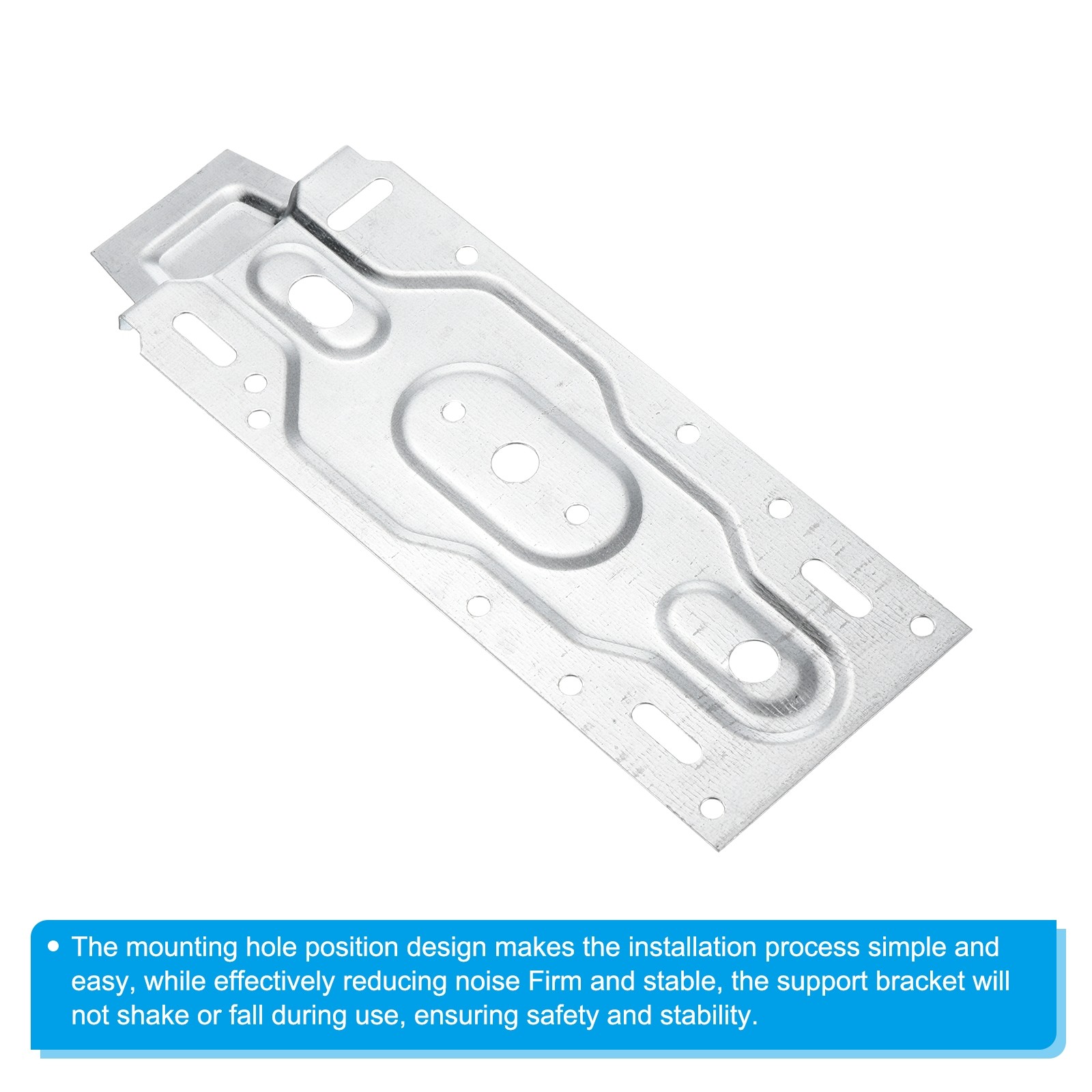 Air Conditioner Wall Mount Bracket 1 Pair Indoor Internal Unit Hanging Plate