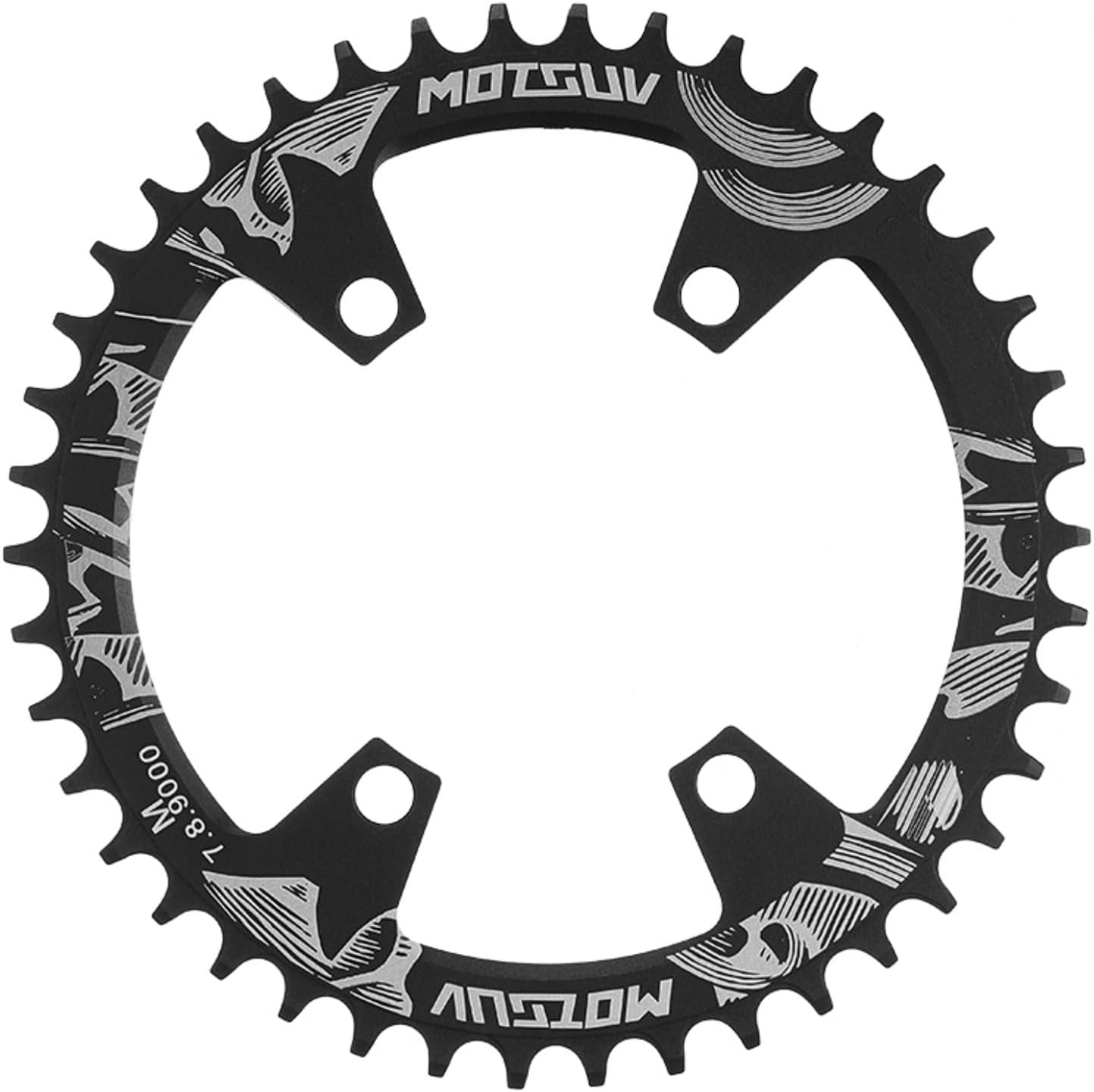 YBEKI 96 BCD Chainring CNC 7075-T6 Aluminum 30T-42T Narrow Wide Chainwheel | Mou