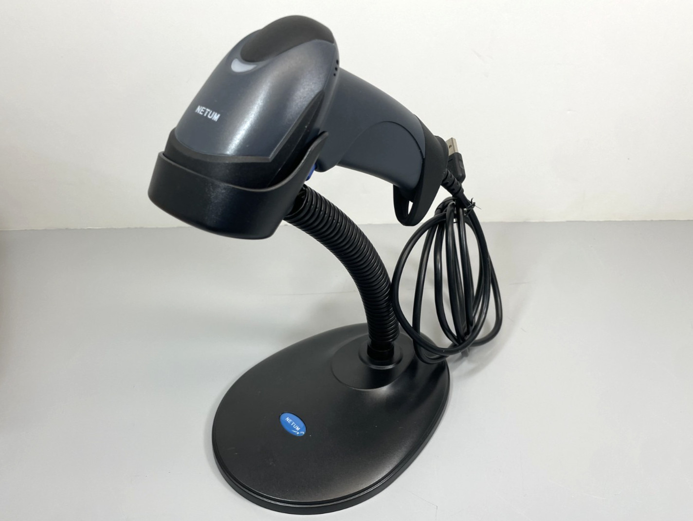 Netum NT-M5 Handheld Wired 2D Barcode Scanner Kit New Open Box w/ Accessories
