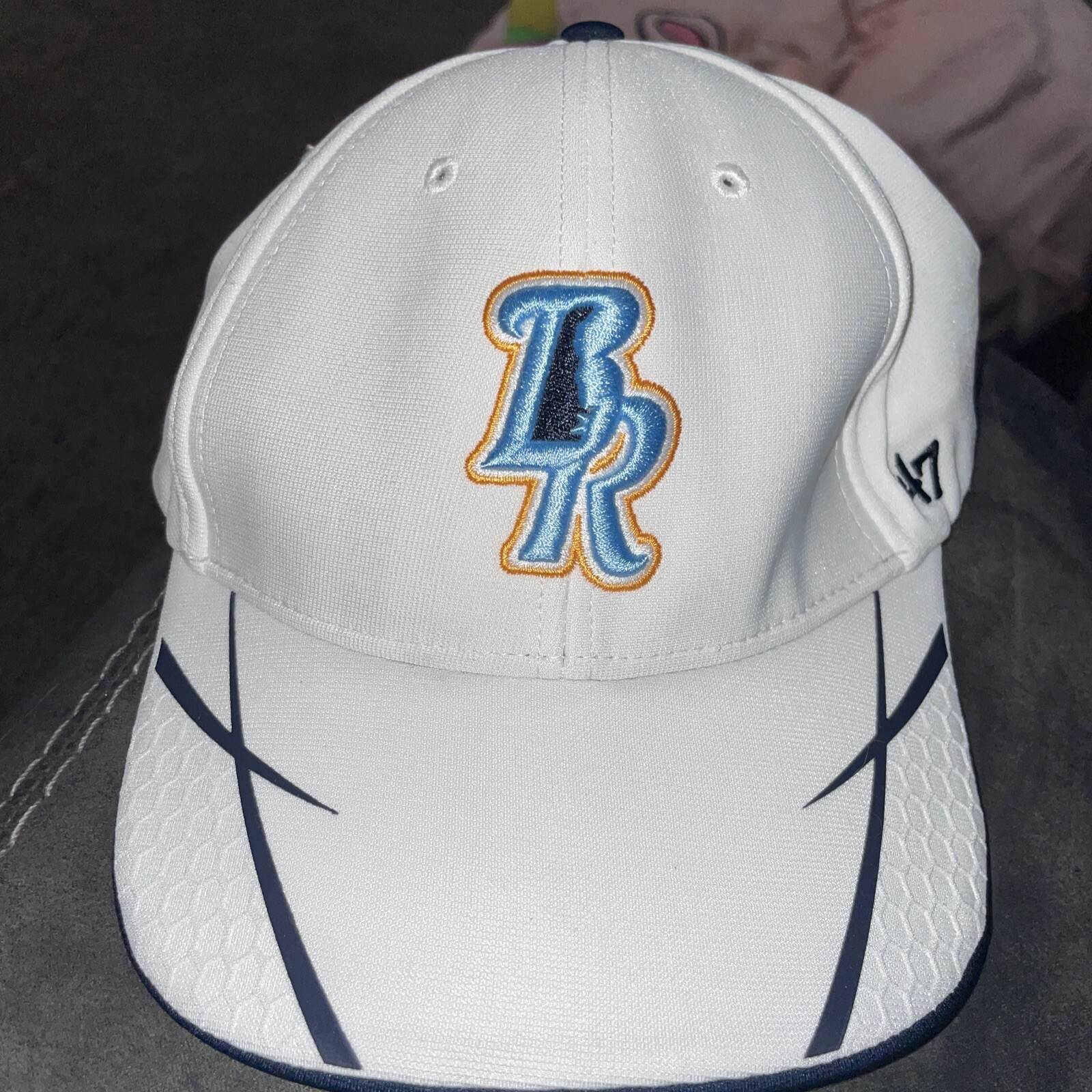 Wilmington Blue Rocks MiLB White Snapback ‘47 Brand Adult Cap OSFM