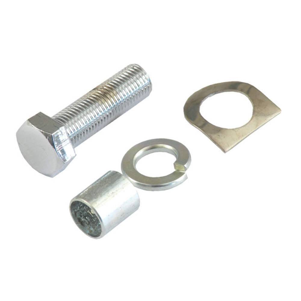 Kick Pedal Mounting Kit. Chrome for Harley-Davidson