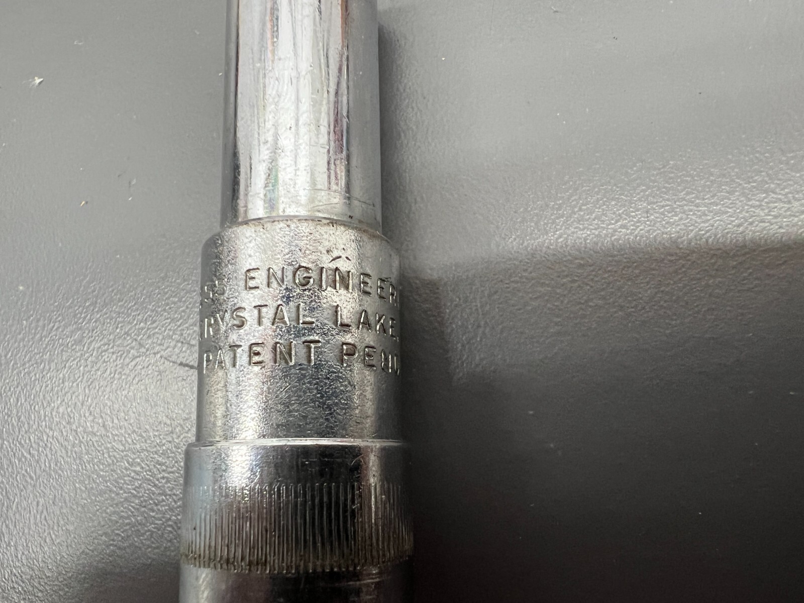 PROCESS ENGINEERING CORP. 5/16" SPRING LOADED ADJUSTABLE NUT DRIVER - VGC - USA