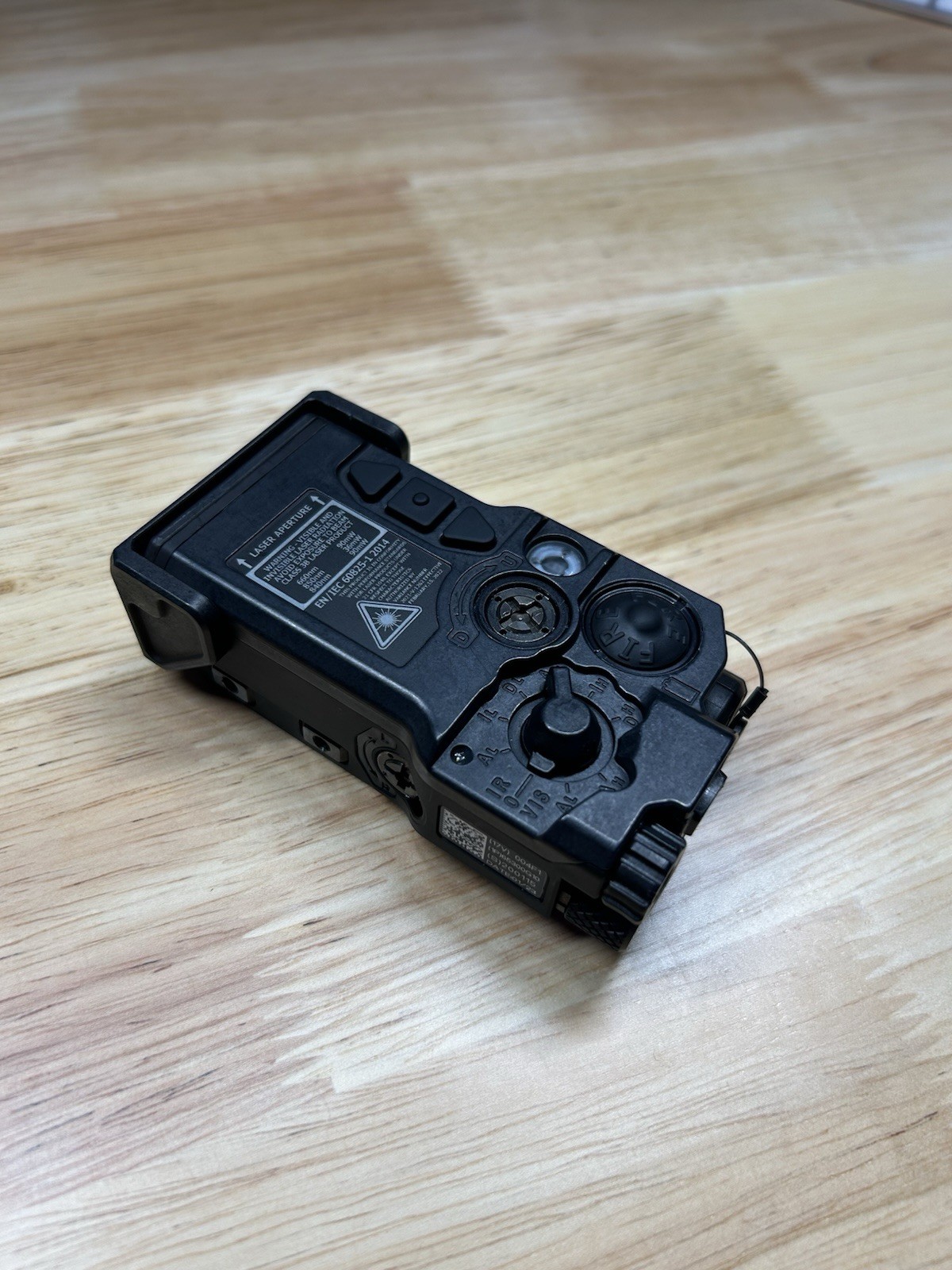 Wilcox RAID Xe Full Power Military Laser (Black Model) with Red Visible Laser