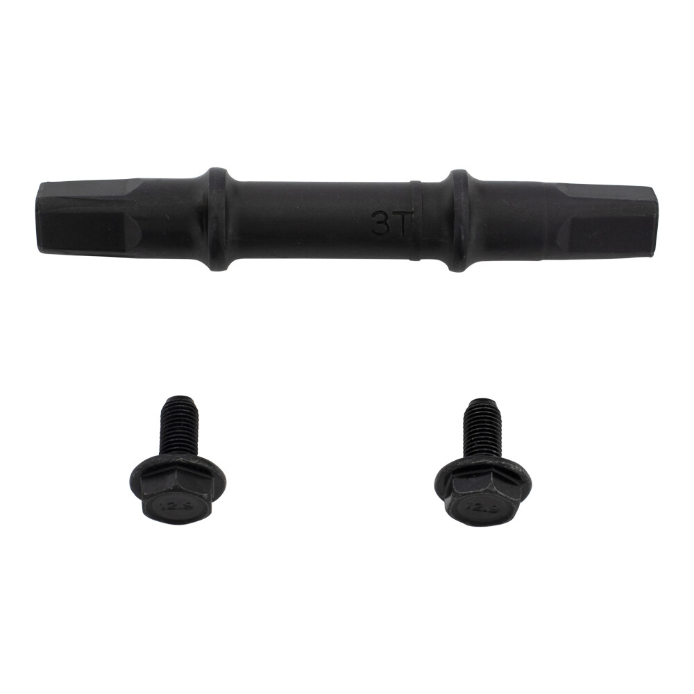 Cotterless B.B. Axle Bolt Style 126mm Black