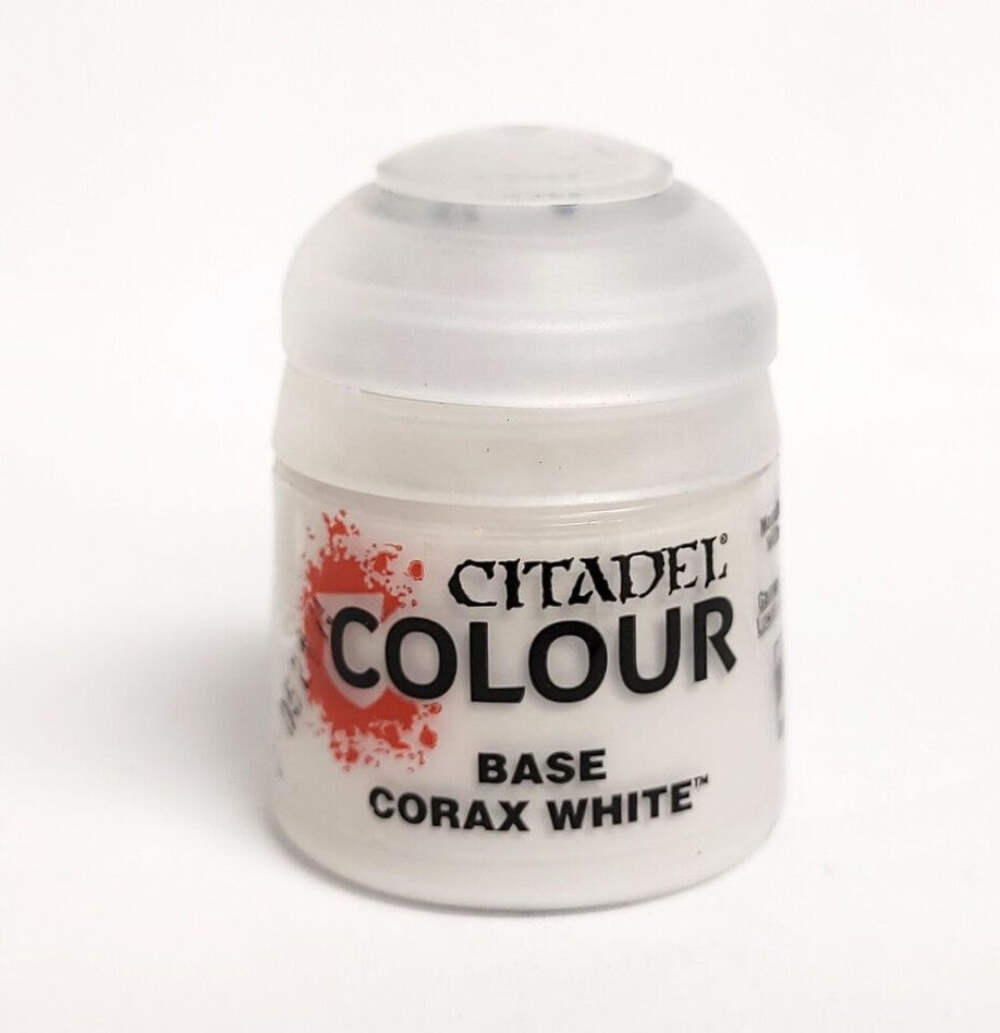 Base Corax White 12Ml Games Workshop Citadel Miniature Paint