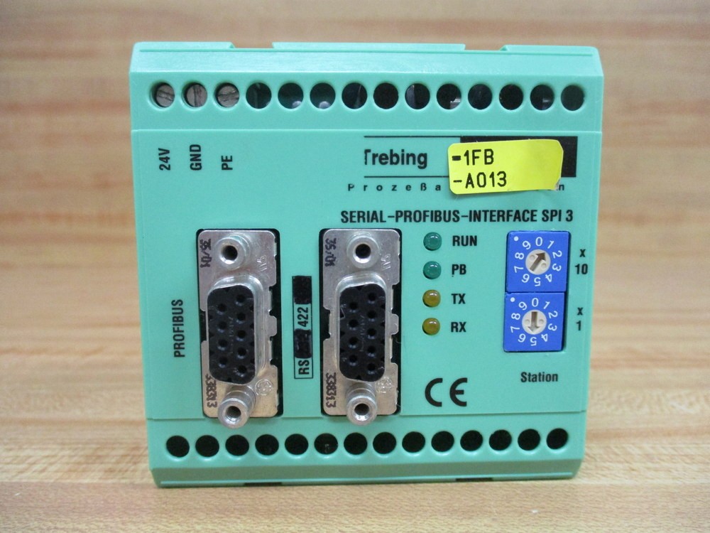Trebing + Himstedt 10001237 SPI3 Profibus Interface SPI3-RS422