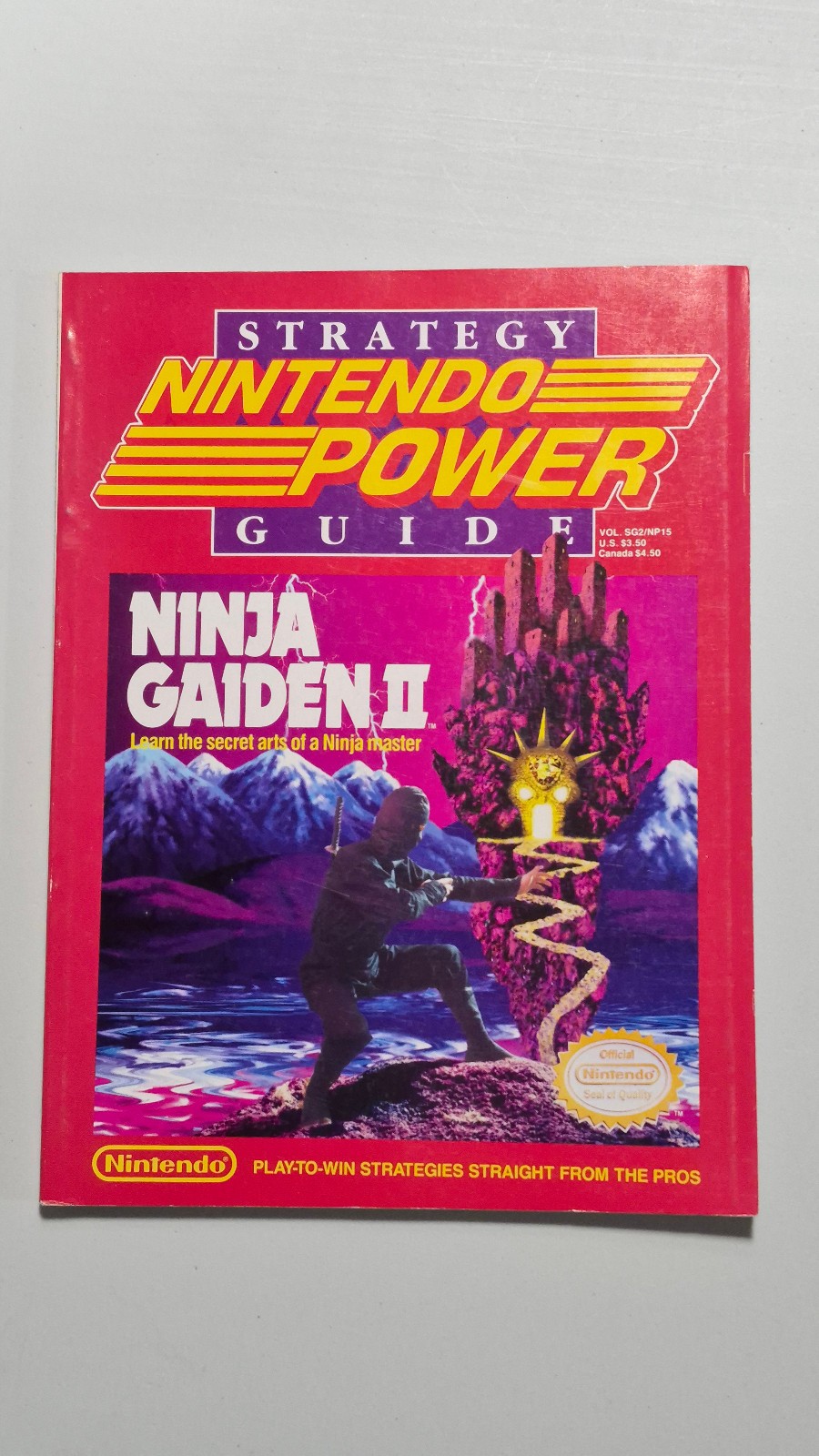 Nintendo Power Magazine Strategy (1990) Ninja Gaiden II
