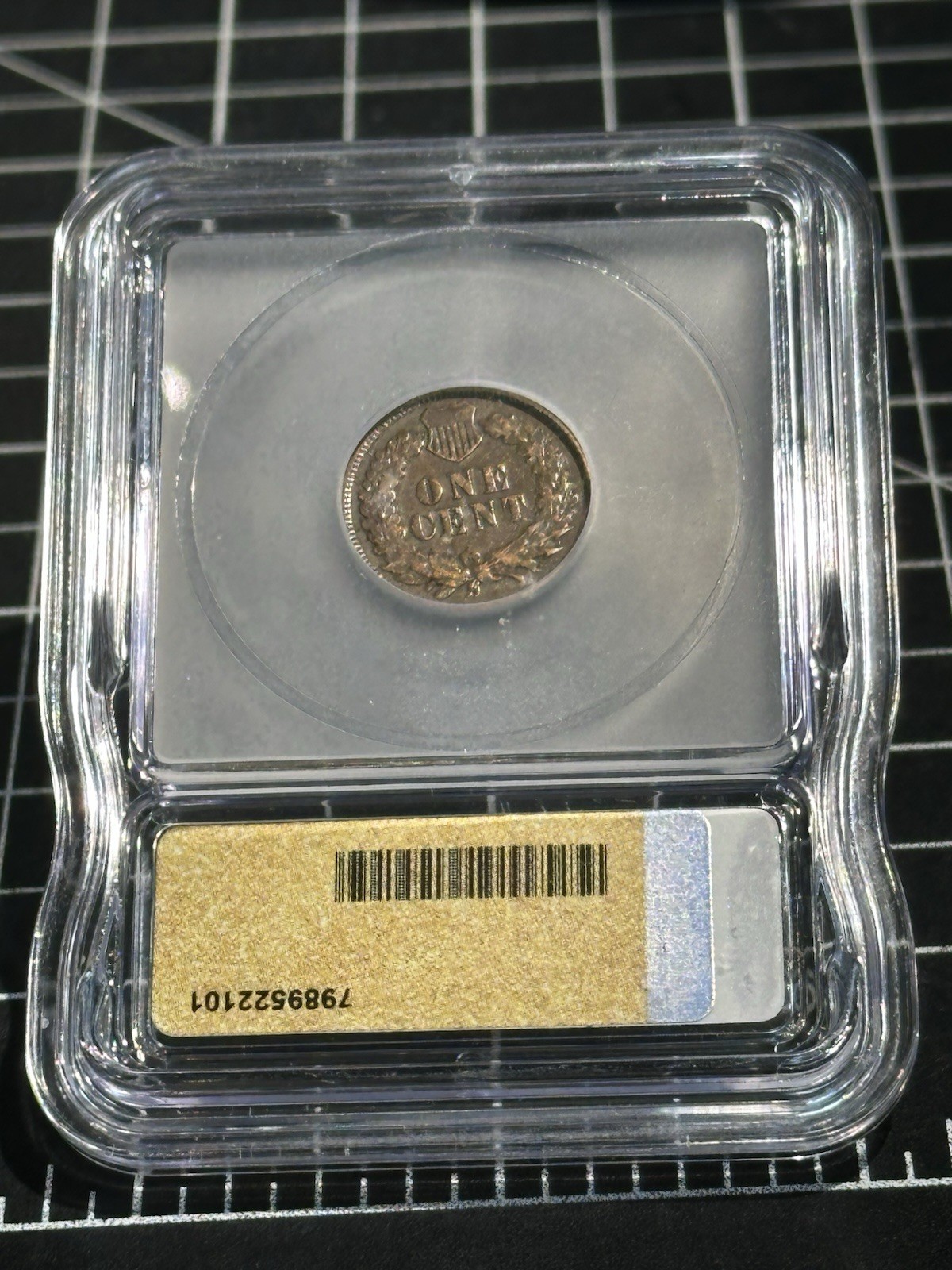1879 Indian Cent 1c ICG VF35
