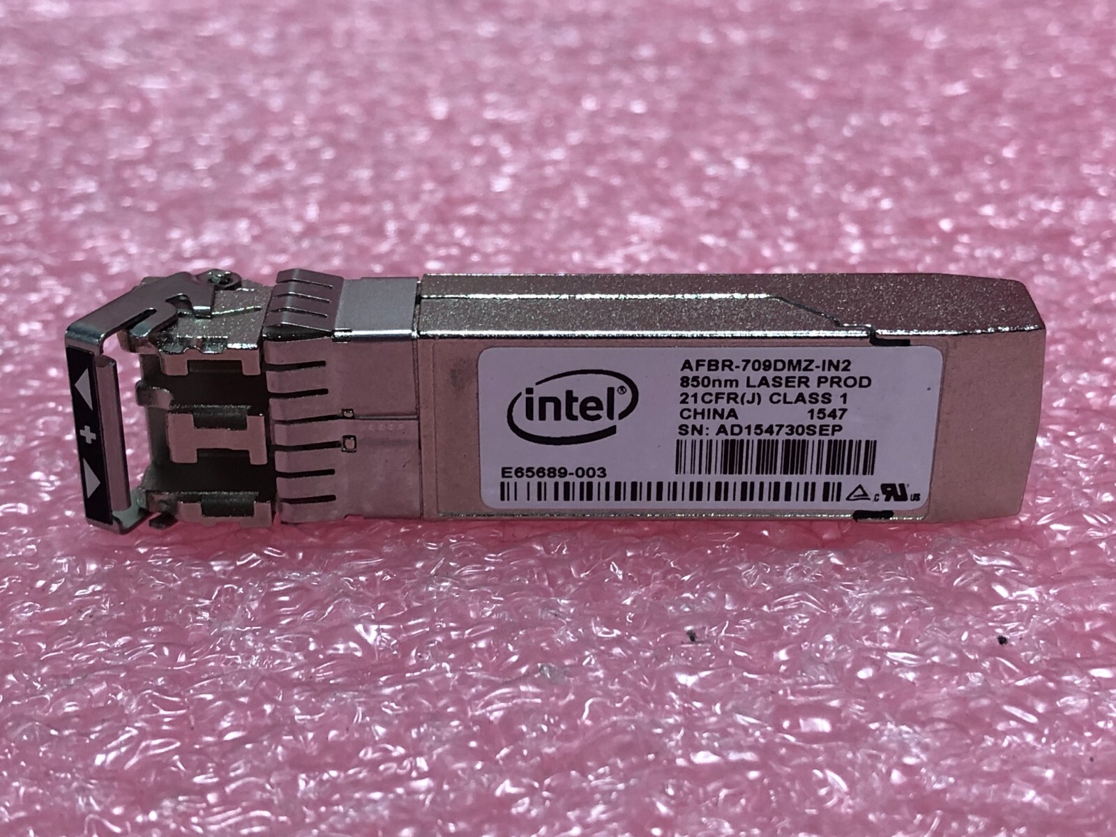 Y3KJN Dell Networking Optic SFP+, SR, Intel,10Gb-1Gb, X710, X520