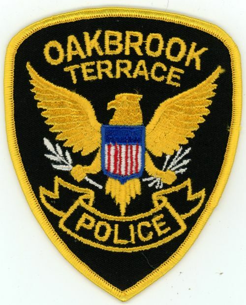 ILLINOIS IL OAKBROOK TERRACE POLICE NICE PATCH SHERIFF