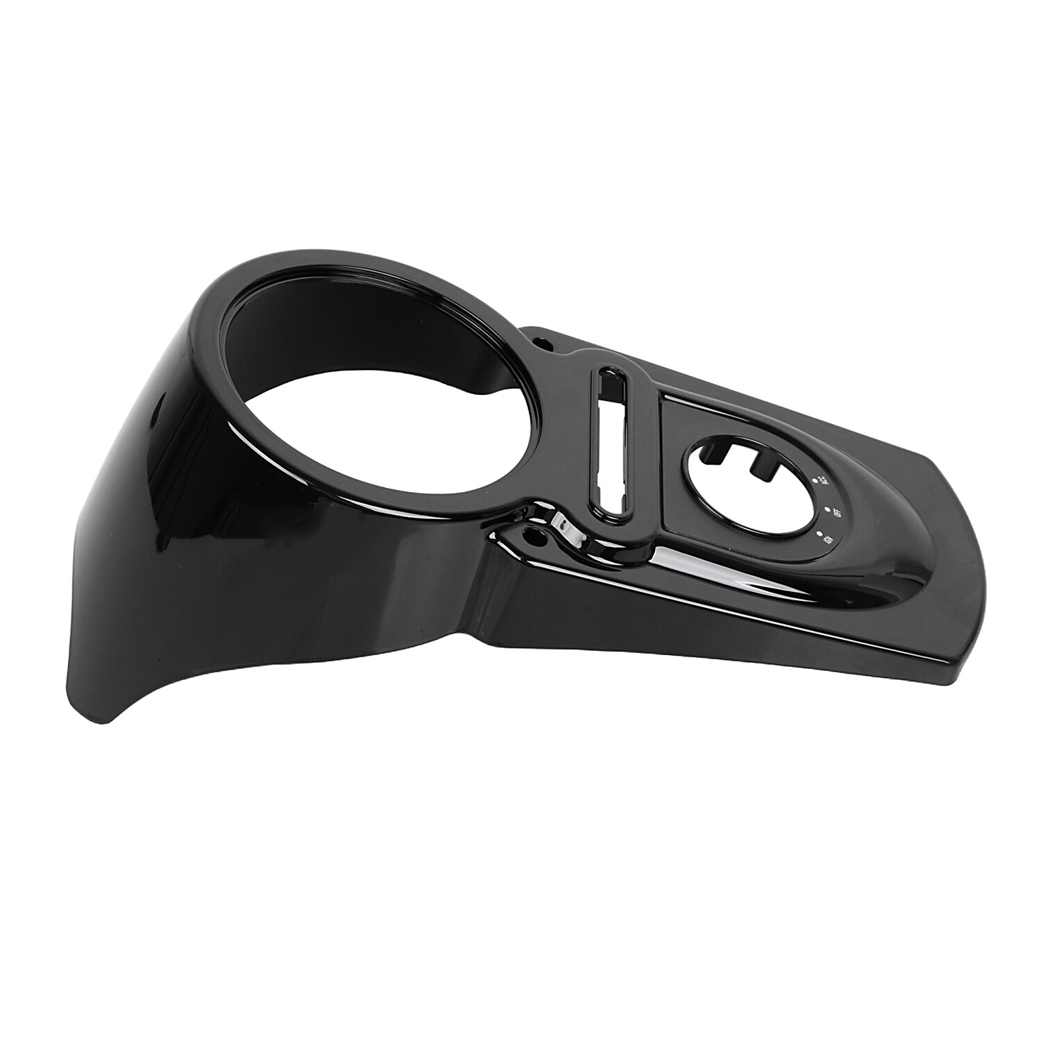 Speedometer Dash Panel Cover Housing For Harley Dyna Fat Street Bob FXDB FXDF