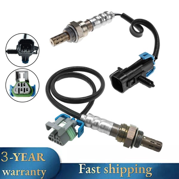 2pcs Oxygen O2 Sensor Up+Downstream For 2011-2013 2014 Chevrolet Equinox 2.4L L4