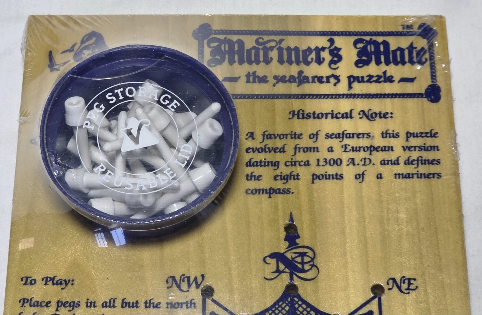 Mariner’s Mate the Seafarers Puzzle-Venture Puzzles & Games 1989