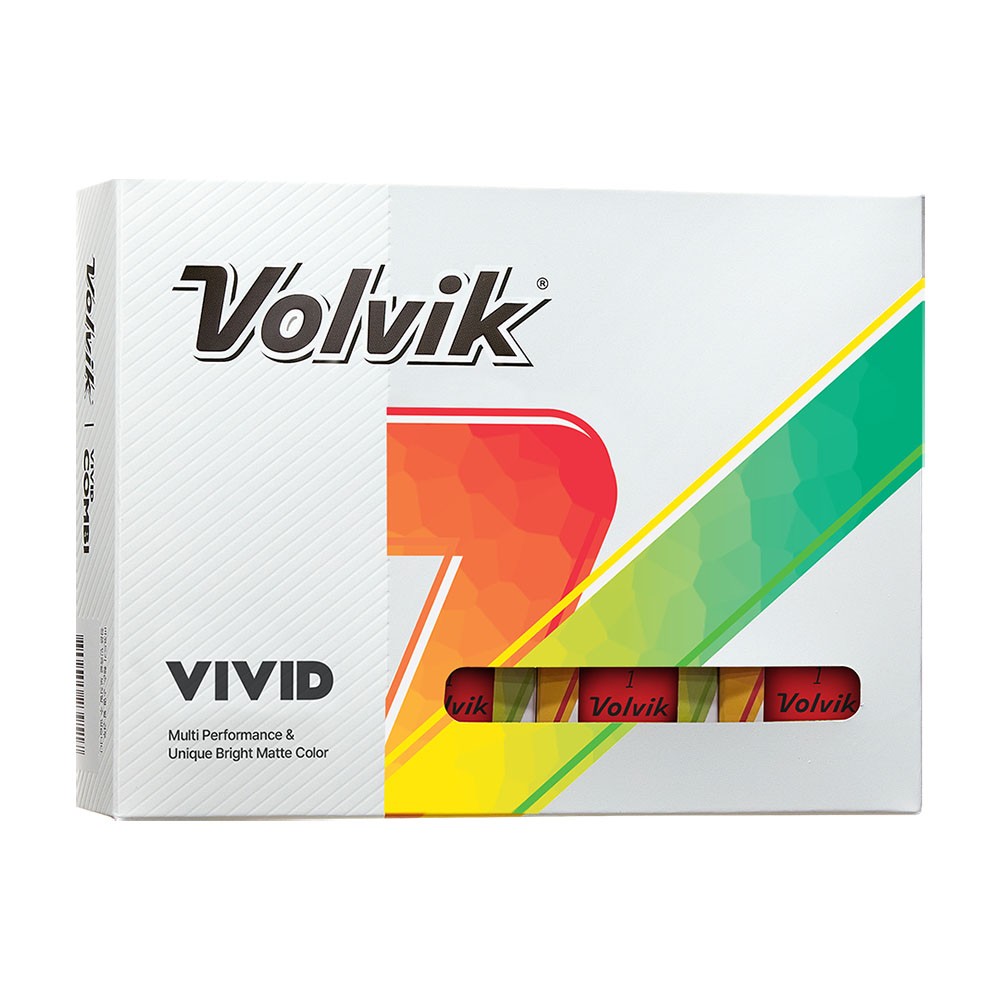 NEW Volvik Vivid Matte Golf Balls 2024 - Choose Color & Quantity!