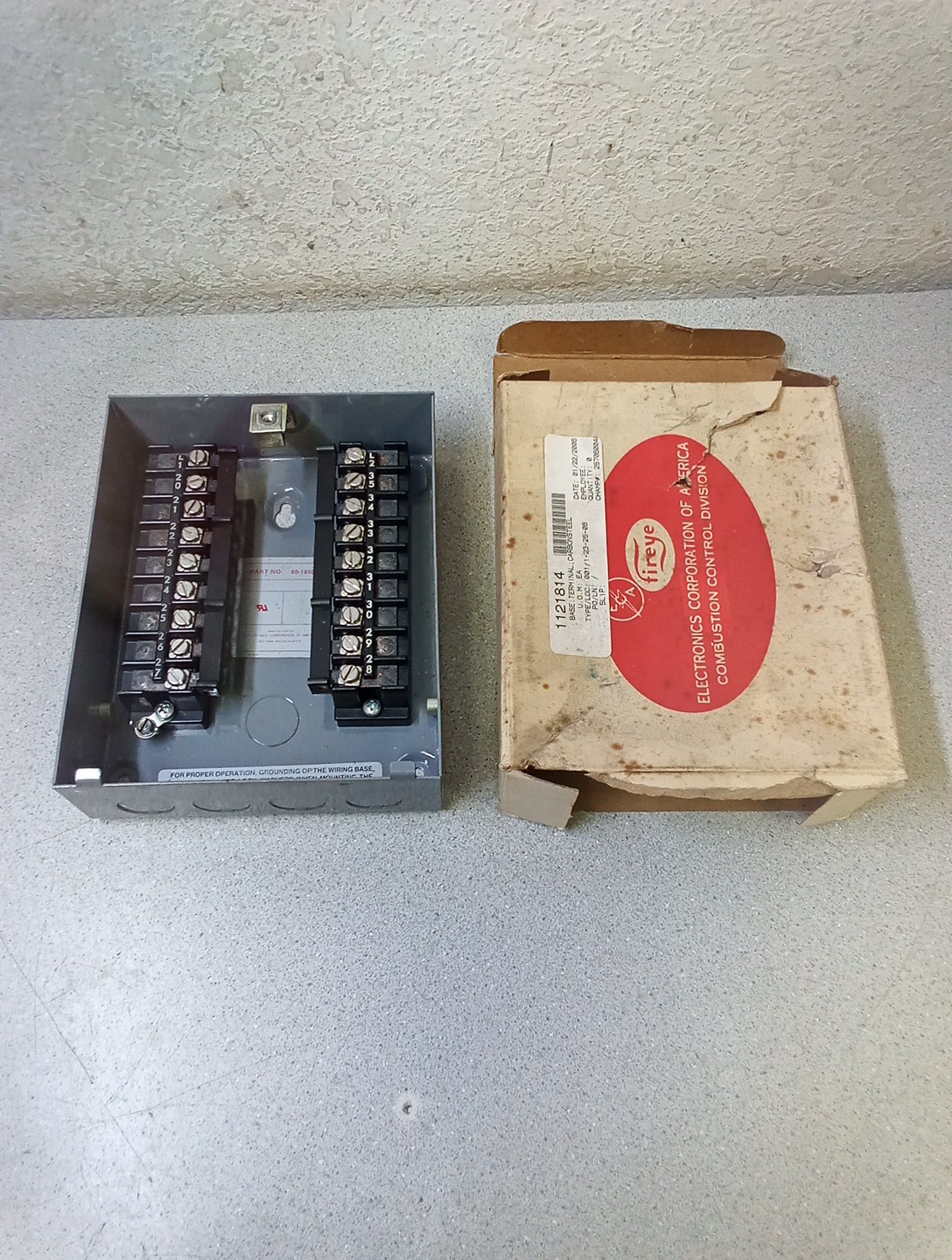 Fireye 60-1950 Expansion Module Wiring Base