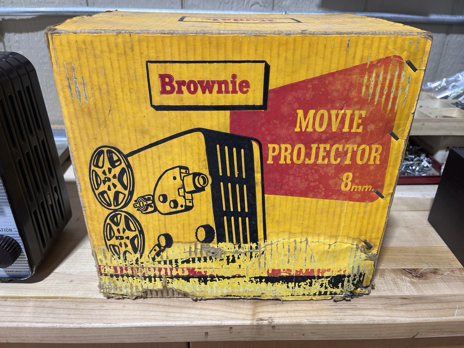 Vintage Brownie 8mm Movie projector Model 196