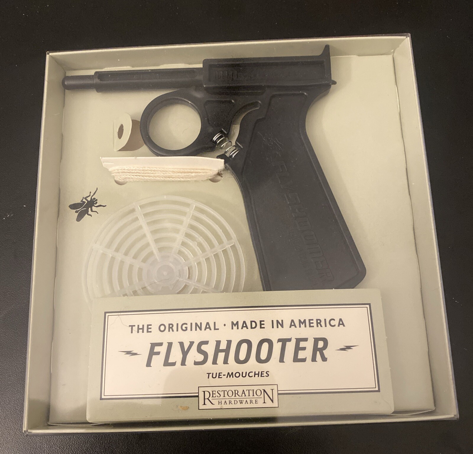 The Original Made in America FLYSHOOTER by Restoration Hardware *NEVER OPENED*