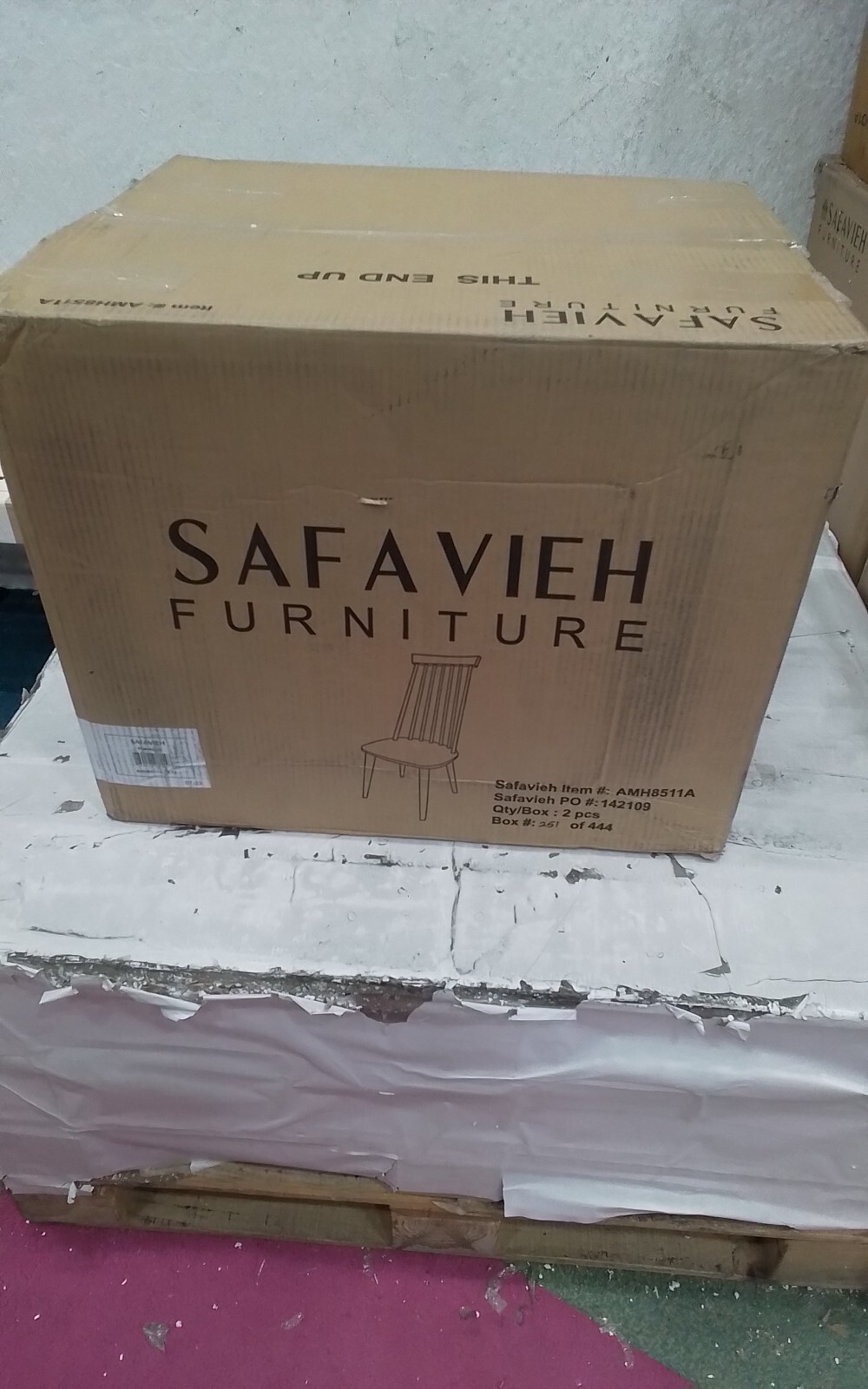 Safavieh BURRIS SIDE CHAIR, Reduced Price 2172740733 AMH8511A