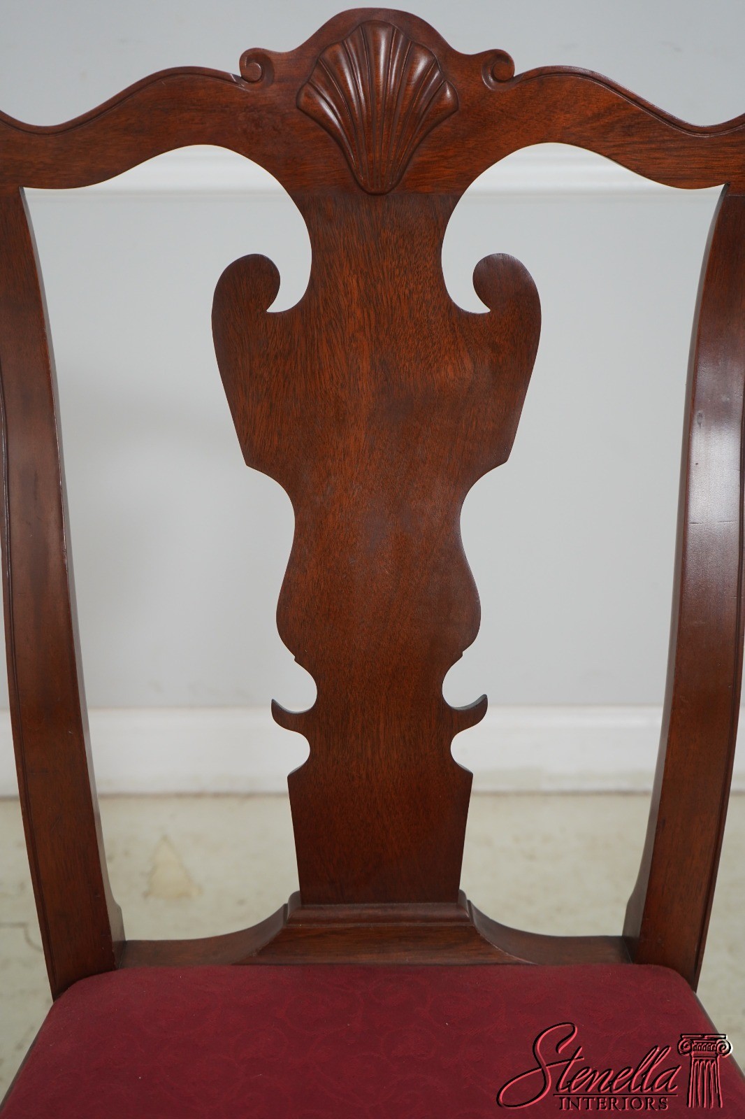 65223EC: Pair Bench Made Chippendale Mahogany Side Chairs