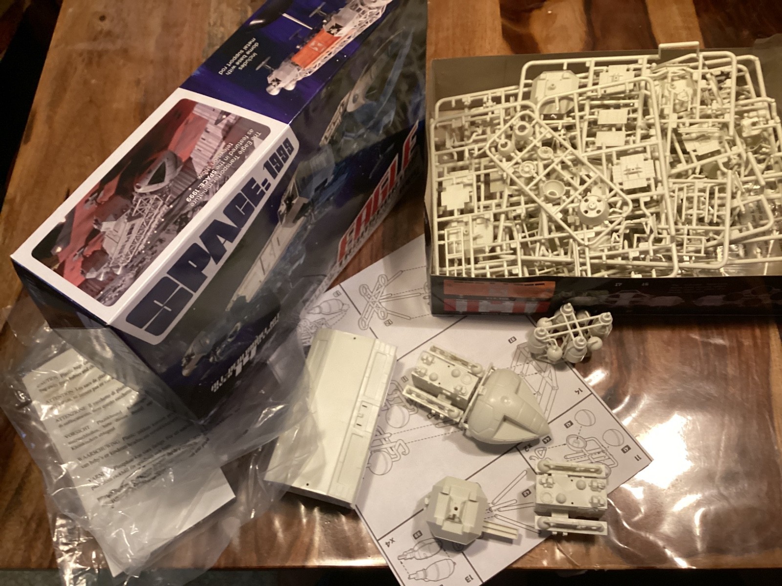 MPC Space:1999 Eagle Transporter 1:72 Scale (14" Long) Space Ship Replica Model