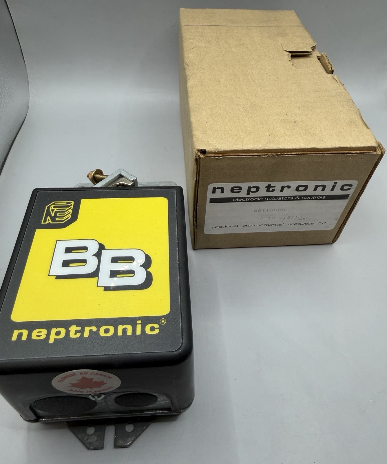 NEPTRONIC BBT1000A ACTUATOR # 12-215213. NEW