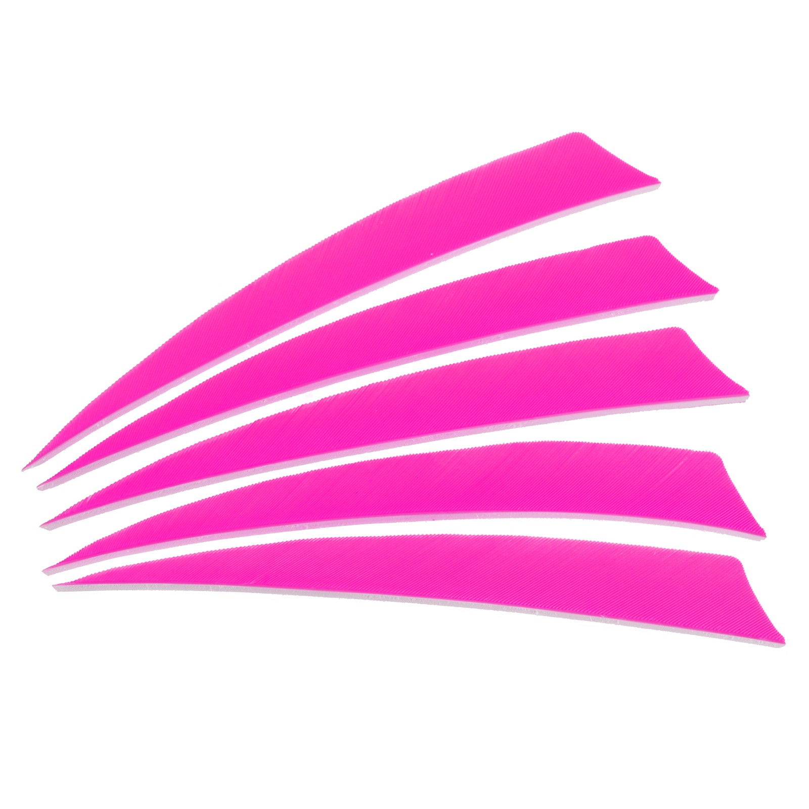 50 Pack Arrows Vanes 5 Inch Arrow Feather Right Wing Pink for DIY