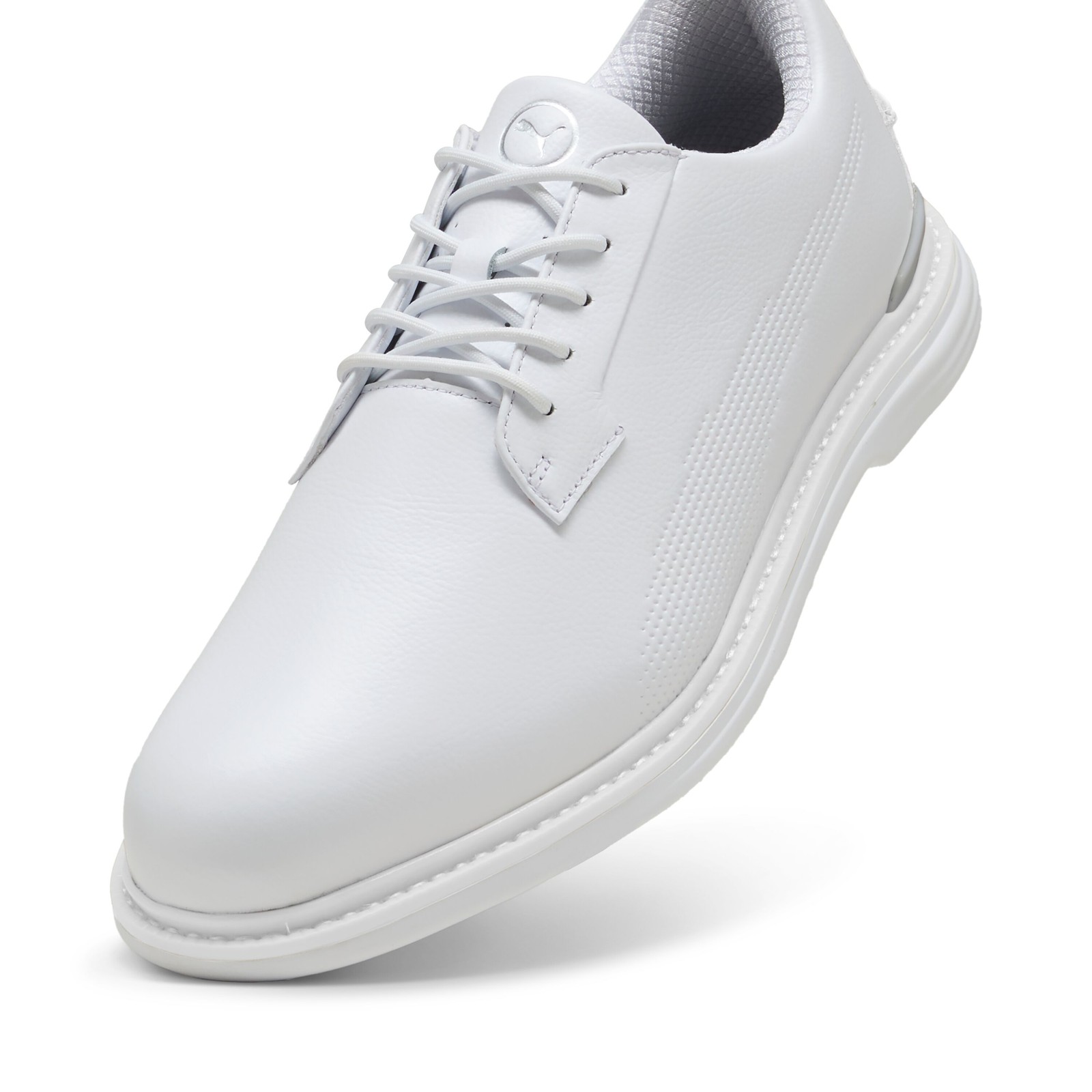 New Puma Golf Royale Shoes Puma White-Slate Sky-Ash Gray 9 Medium (SS25)