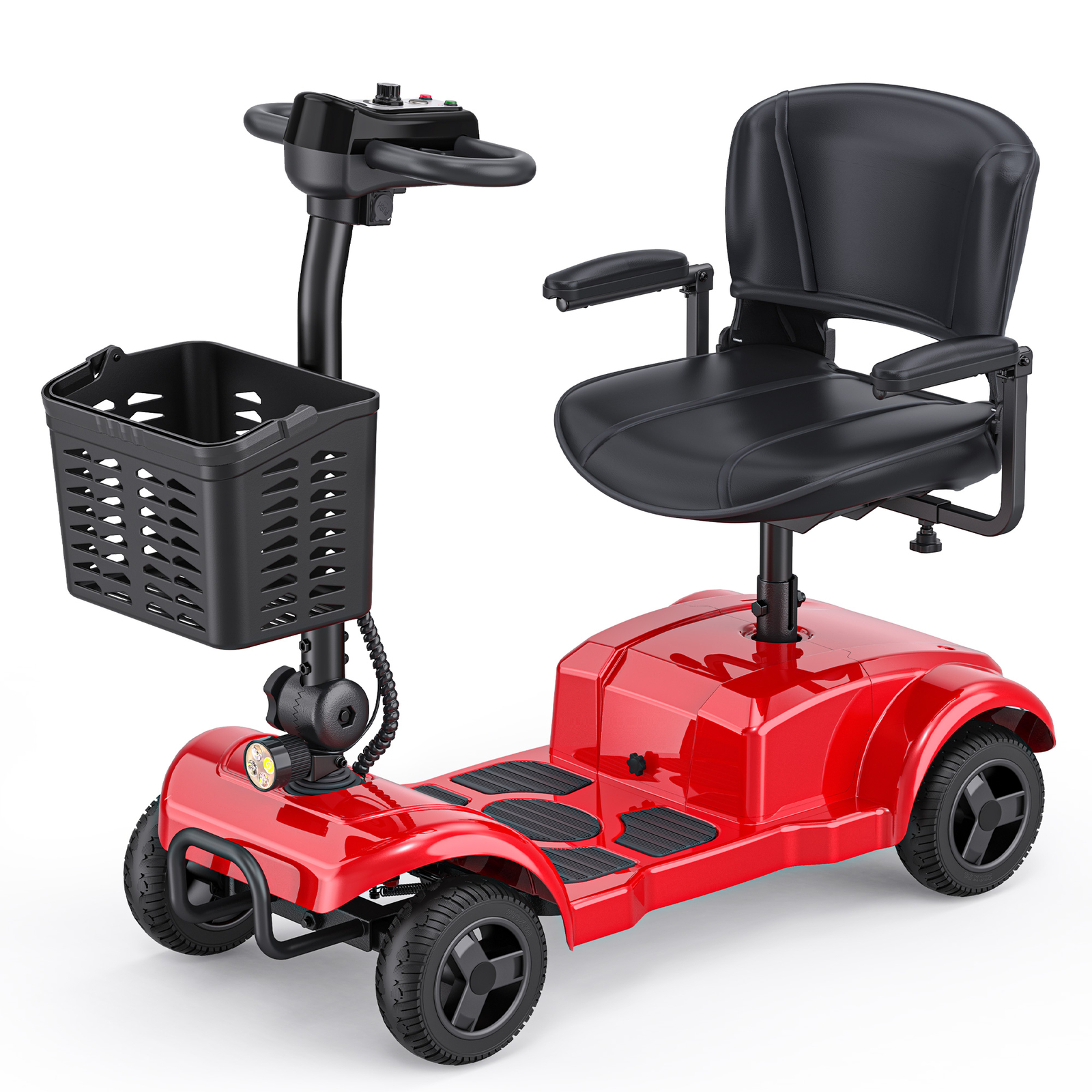 2025 Mobility Scooter, Electric Power Mobile Scooters Red