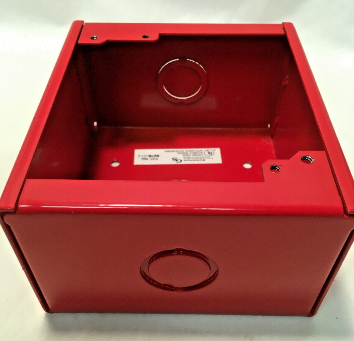 Edwards 897B-012 Surface Box Red