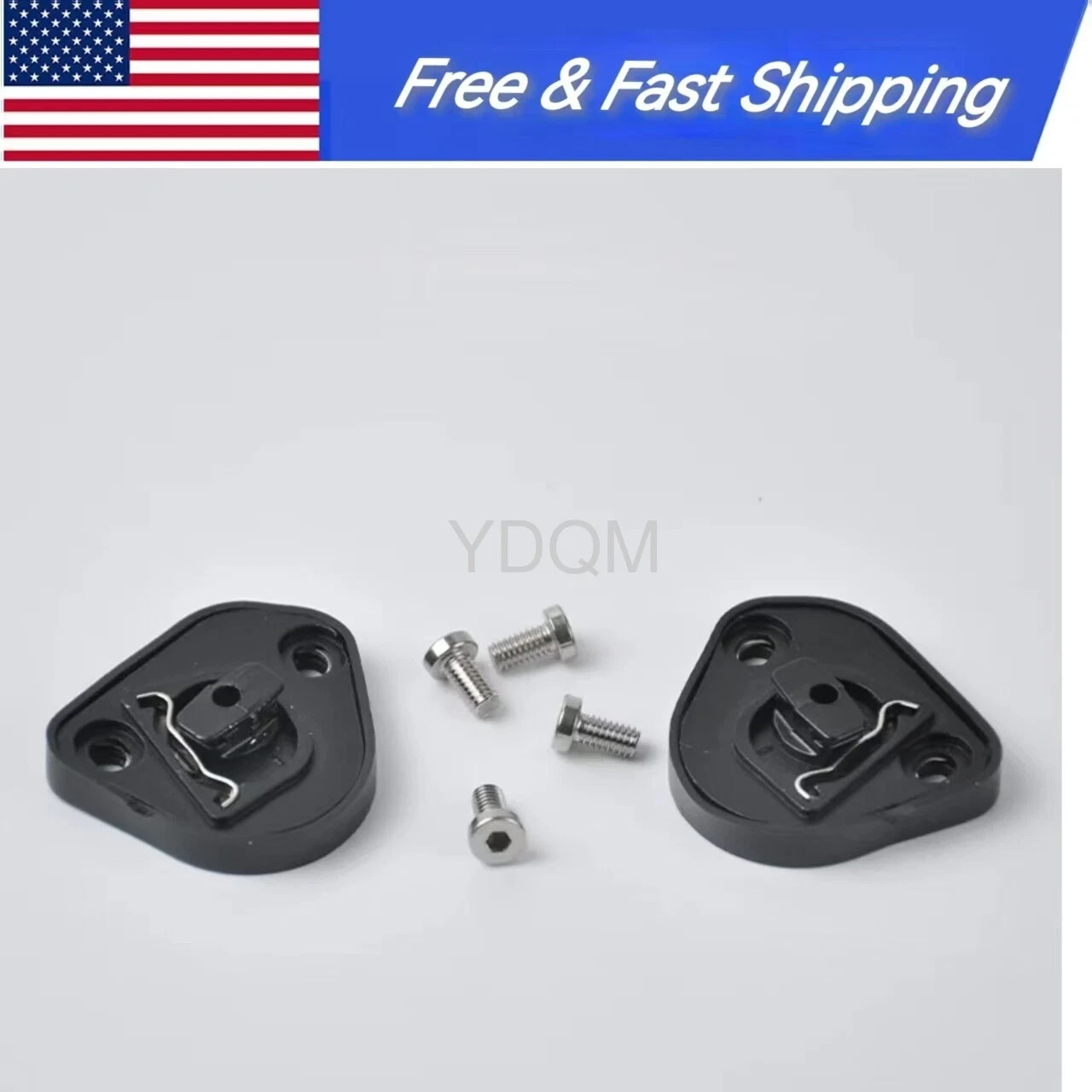 A Pair of Pivot Kit Base Plate Visor Mechanism for Pista GP R GP RR Corsa Helmet