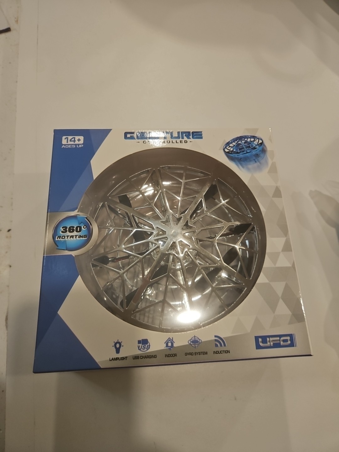 Mini drone led hand controlled