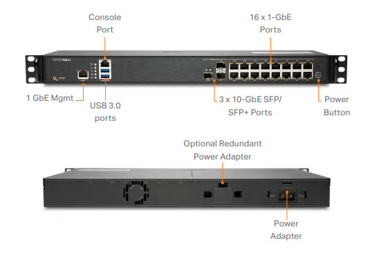 Sonicwall NSA 2700 HA High Availability 02-SSC-7367 TRANSFER READY Billable