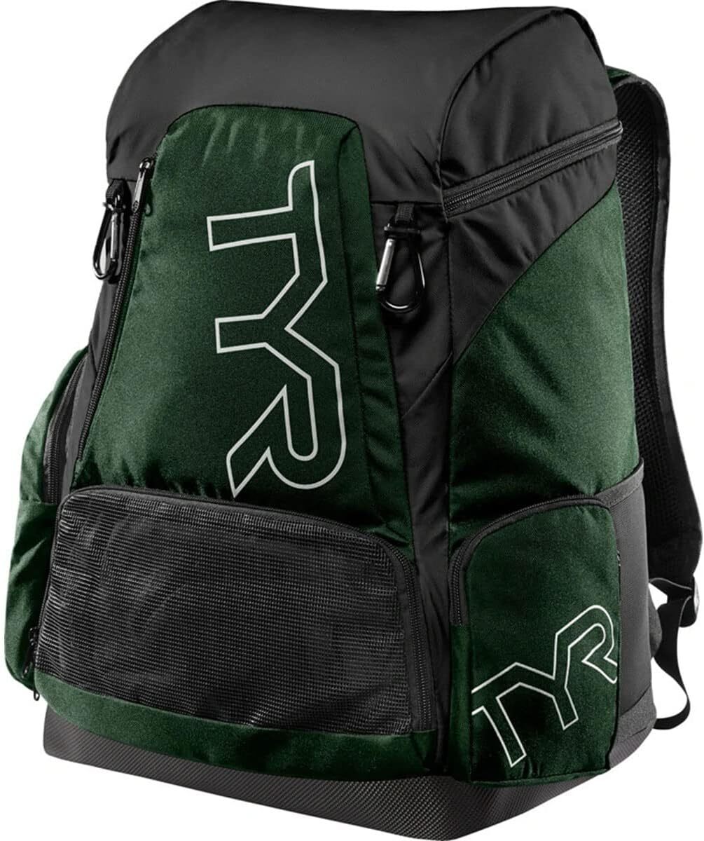 TYR Alliance 45L All Swimming Equipment Backpack, Evergreen