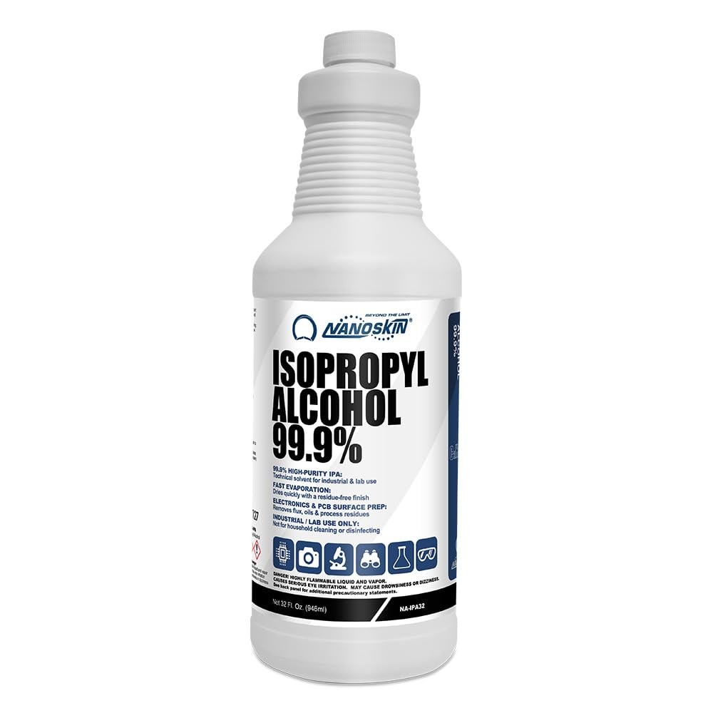 Nanoskin 99.9% Isopropyl Alcohol (IPA) – High-Purity Industrial/Lab Solvent for