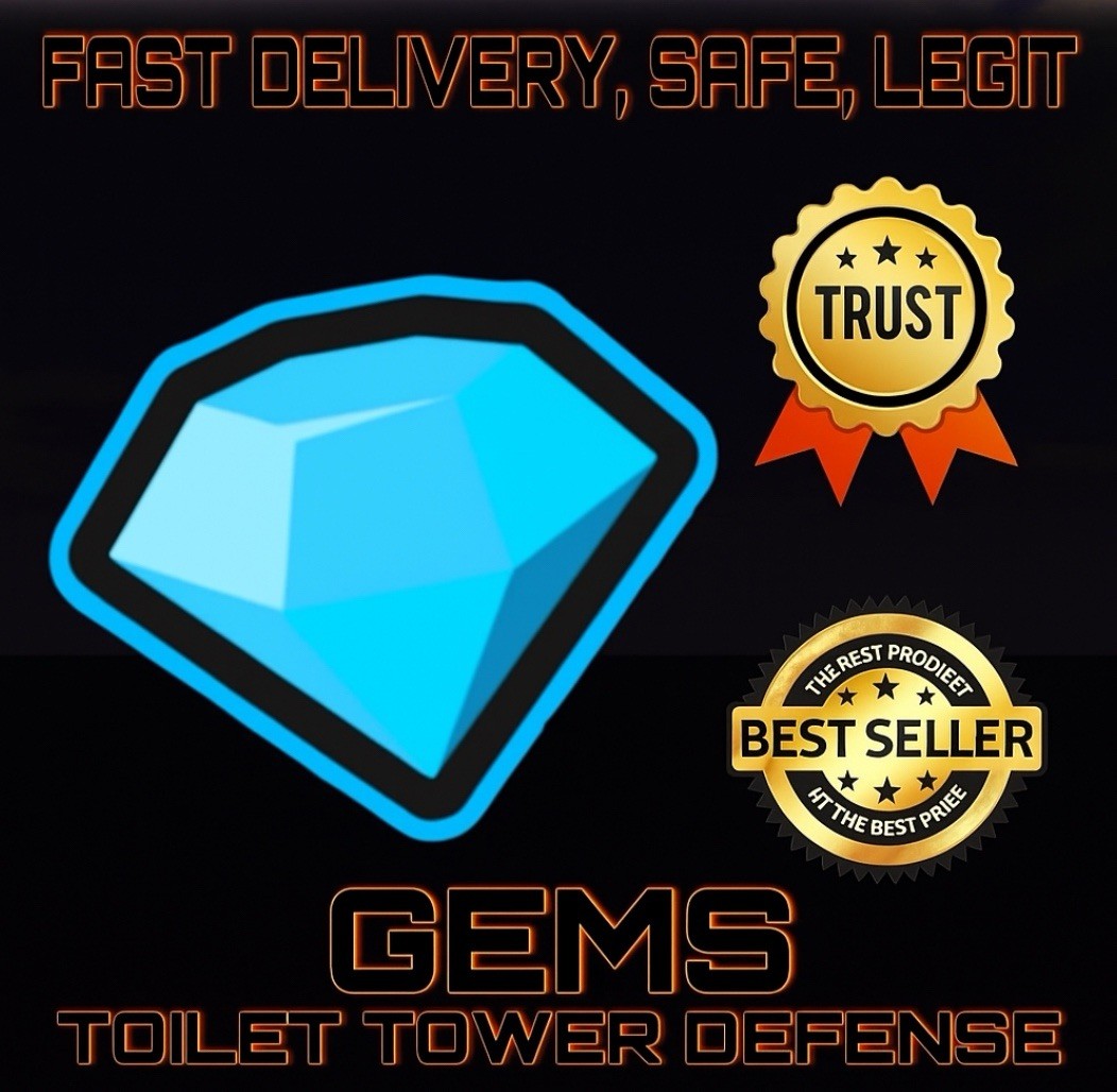 💎GEMS TTD | 5M - 10M - 15M - 25M - 50M | Toilet Tower Defense |CHEAP & FAST!🔥