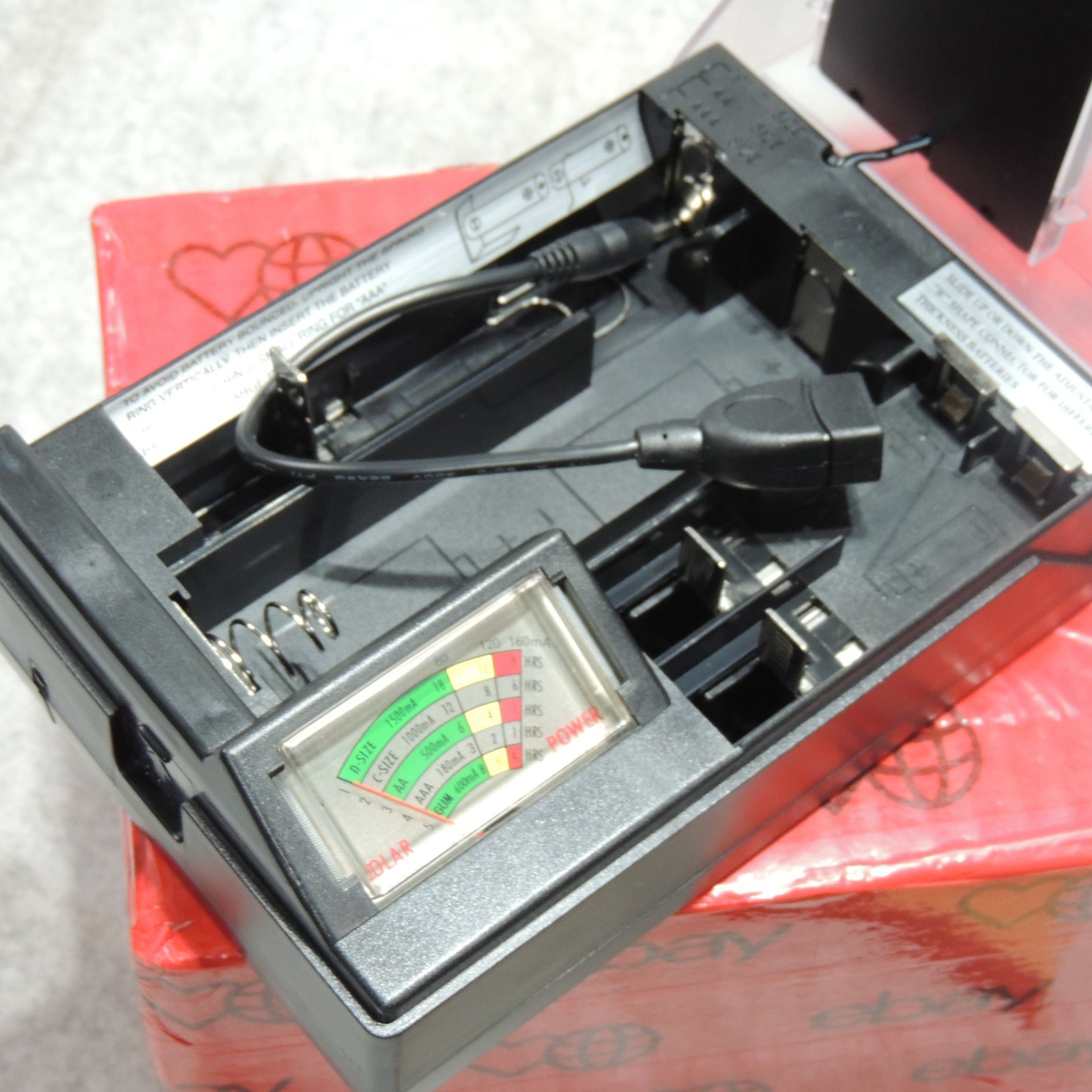 SOLA Rechargeable Battery Charger Integrated High Yield Solar Panel