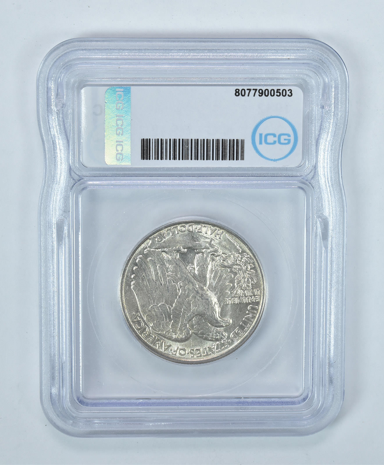 1942 Walking Liberty Half Dollar MS62 ICG