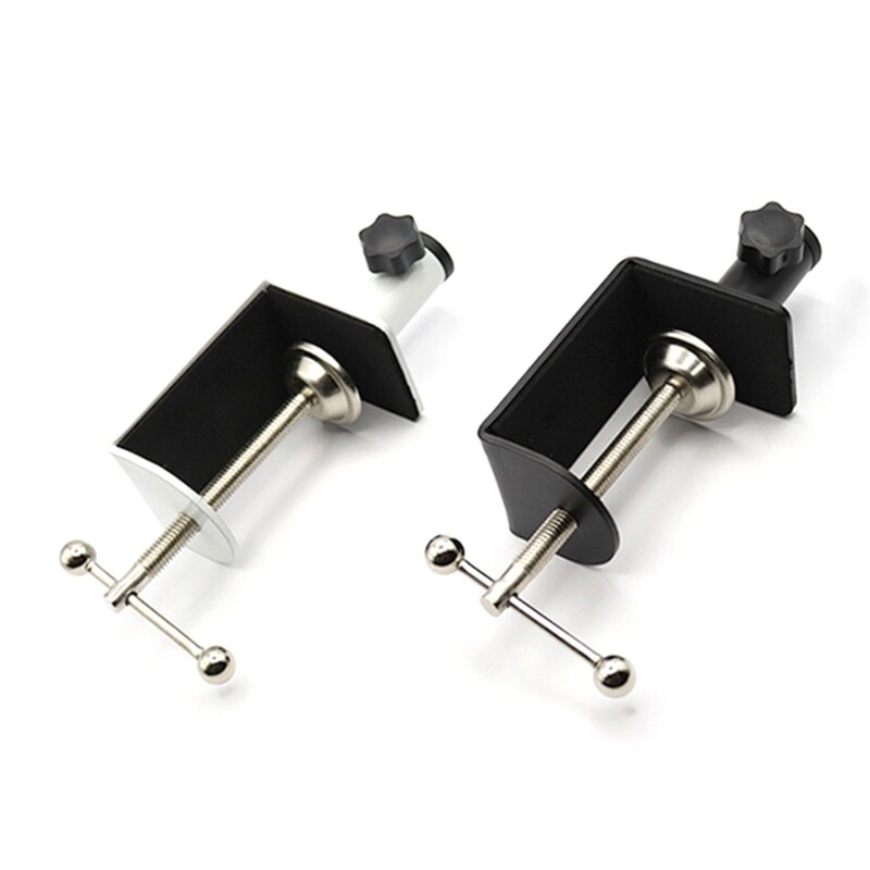 Professional Table Mount Clamp Arm Stand with Adjustable Screw Anti-scratch Pad