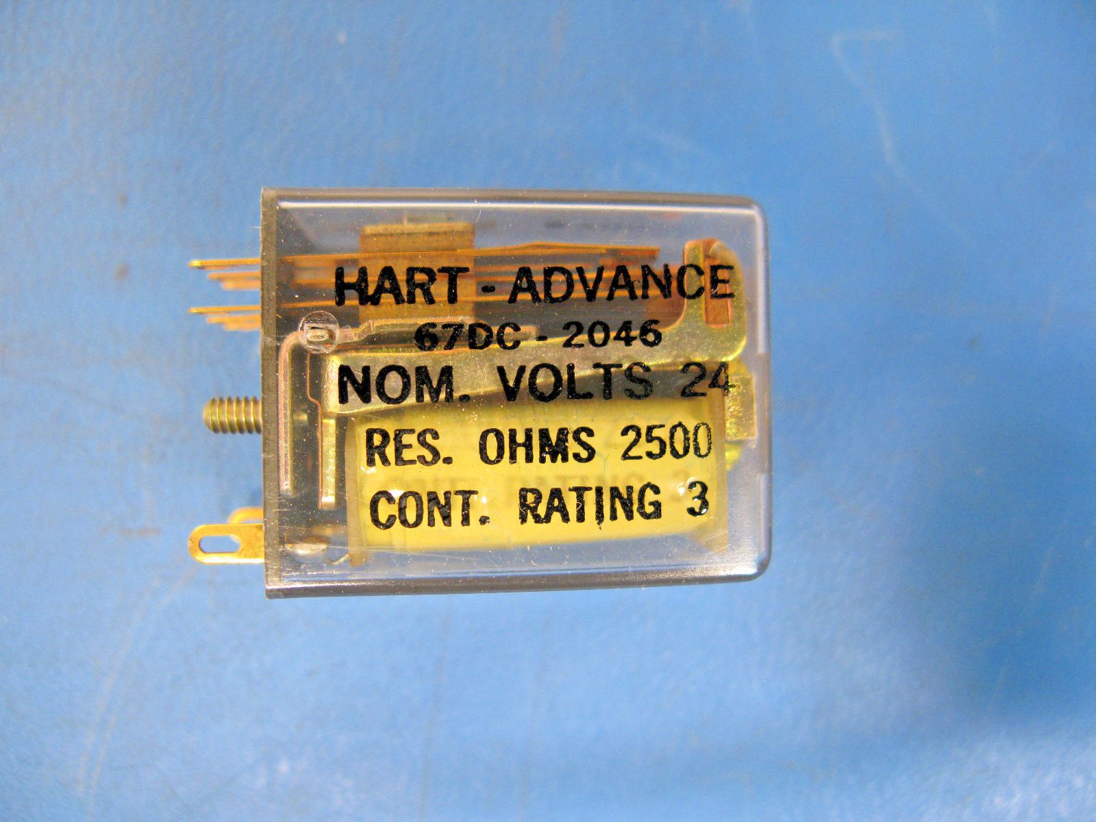 HART-ADVANCE, RELAY, 67DC, NIB
