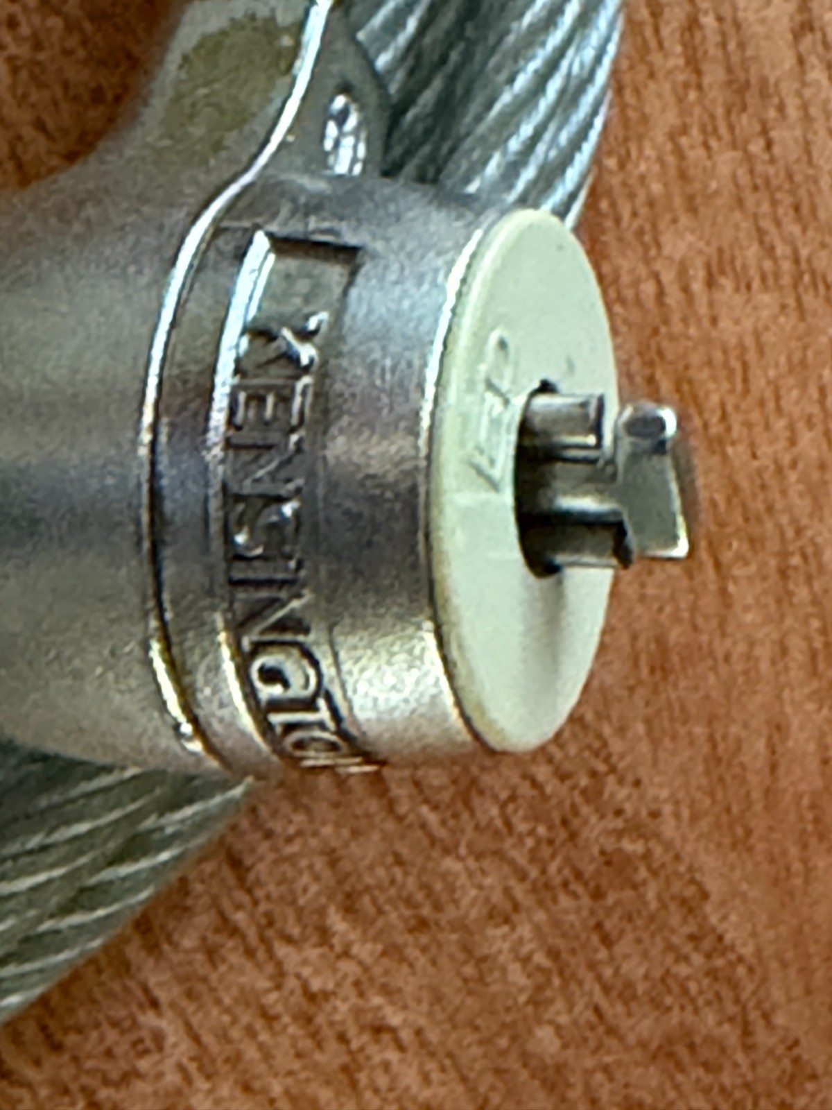 Kensington Keyed Security Cable Laptop Lock, likely the MicroSaver model