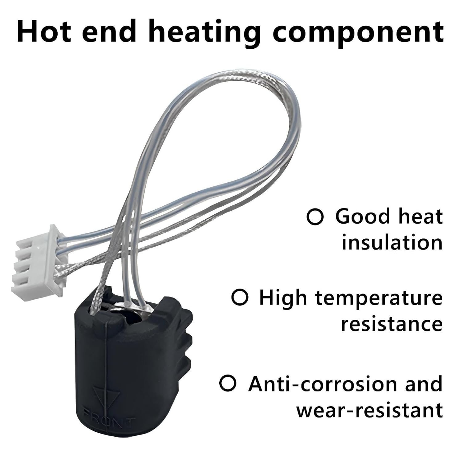 Kobra 3 Max Hotend Assembly Replacement, Includes Ceramic Heater Element, Sil...