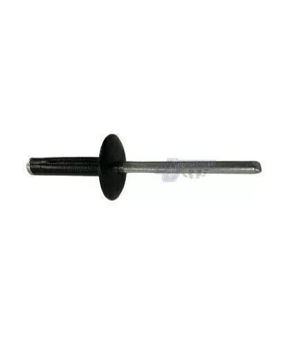 Large Head Black Exploding Rivets Pop Rivet 50 ct. Tri-Fold Racing Fasteners