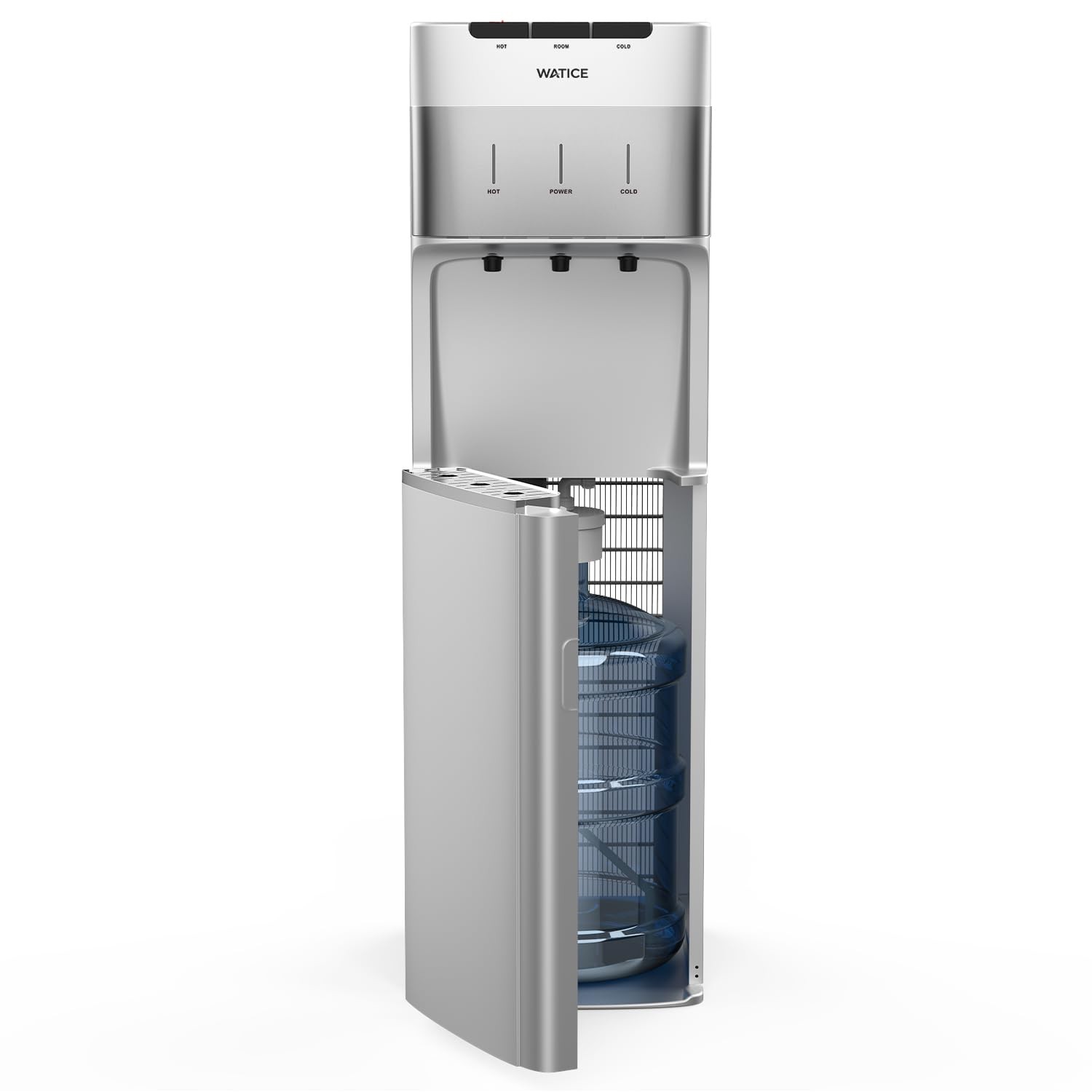 Self-Cleaning Bottom Loading Water Cooler Water Dispenser for 3 or 5 Gallon B...