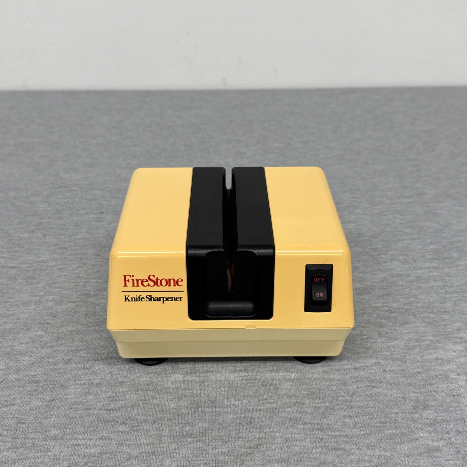 Firestone Electric Knife Sharpener Model 1902 White