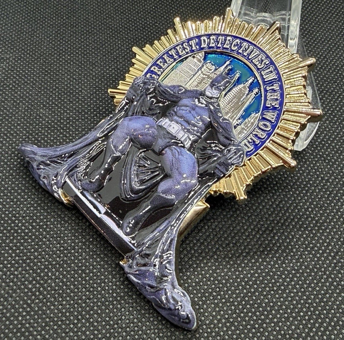 NYPD World’s Greatest Detective Batman Challenge Coin
