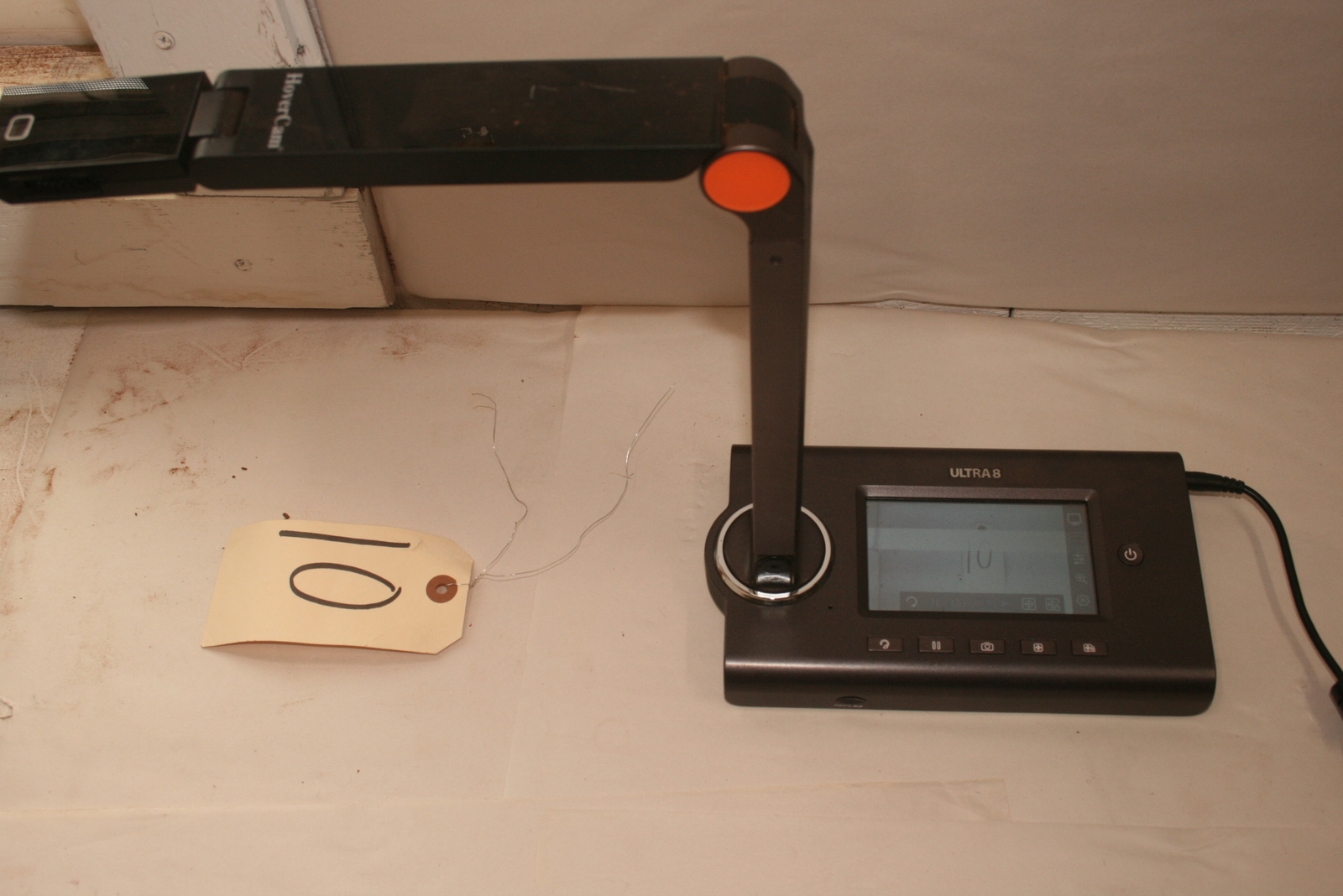 Exc! HoverCam Ultra 8 Document Camera Visual Presenter w/AC Adapter
